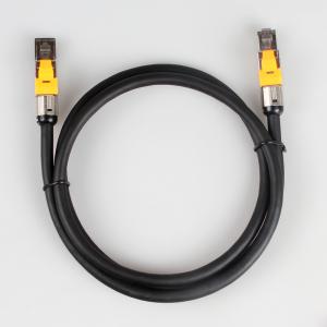 ODM Straight Angle Cat8 Patch Cable With Toolless Modular Plug Connector