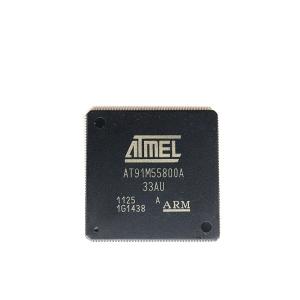 Buy cheap Atmel At91m55800a-33Au Stc Microcontroller Electronic Component U1 Ic Chips Components Integrated Circuits AT91M55800A-33AU from wholesalers