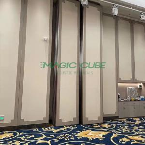Buy cheap Fabric Surface Acoustic Folding Partition 80mm Thickness For Office from wholesalers