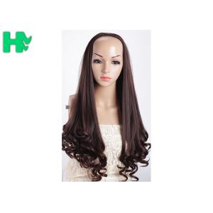 Buy cheap Graceful Smooth No Smell Loose Wave Long Synthetic Wigs , Synthetic Lace Wigs from wholesalers