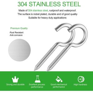 Buy cheap Galvanized Finish Screws Eye Bolt for Durable and Long-Lasting Wood Connections from wholesalers