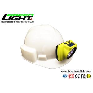Buy cheap 18000LUX 6.8Ah Rechargeable Mining Cap Lamps IP68 385LUM from wholesalers