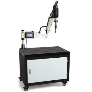 Buy cheap Servo Motor M6-M24 Touch Screen Tapping Machine and its color is white for high precision from wholesalers