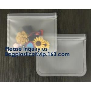 PEVA Snack Food Packaging Custom Printing Logo Reusable PEVA Food Sandwich