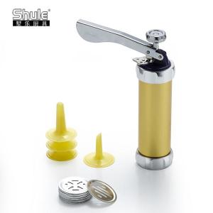 Buy cheap Shule Manual ABS Biscuit Press Machine Silver Golden Pink Black from wholesalers