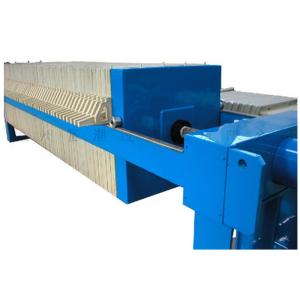Buy cheap Manual Hydraulic Closing Plate And Frame Filter Press For Industrial Waste Treatment from wholesalers