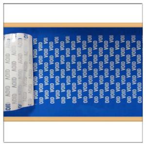 Buy cheap Factory Manufacturer Custom Void Material CMYK Printing Logo Adhesive Sticker For Packaging Box from wholesalers