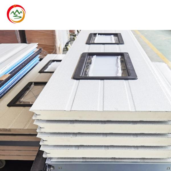 Buy cheap Factory Direct PU Foam Sandwich Panel Windows Modern Design Automatic Open Style Windproof Feature for Sectional Garage Door from wholesalers
