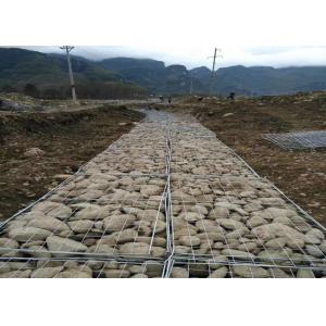 Buy cheap Galvanized Coating 2x1x1m Hesco Defensive Barriers from wholesalers