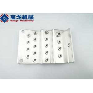 Buy cheap Custom B11 260*30*3mm Multi-Bend Perforated Nickel-Plated Copper Bus Bar for Power System from wholesalers