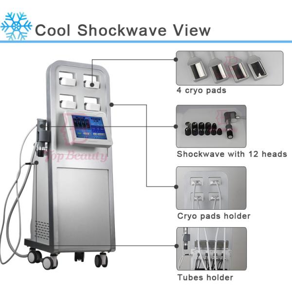 Buy cheap Cryo Shockwave Fat Reduction Cryolipolysis Slimming Machine from wholesalers