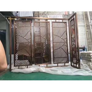 Buy cheap Aluminum Thickness Room Divider Metal Partition 12mm from wholesalers