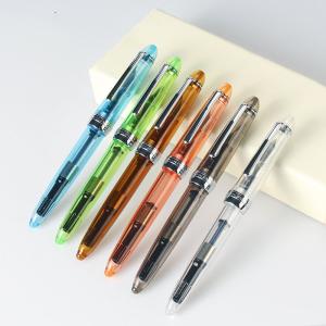 Buy cheap Transparent Gold Powder Color Ink Fountain Pen for Writing Practice in Business Office from wholesalers