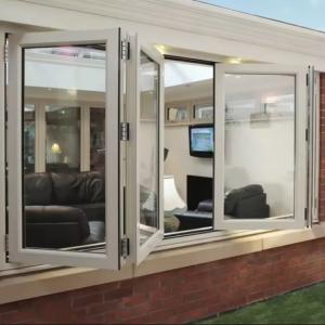 Buy cheap Temperature Control Aluminum Folding Window with Customizable Glass Thickness product