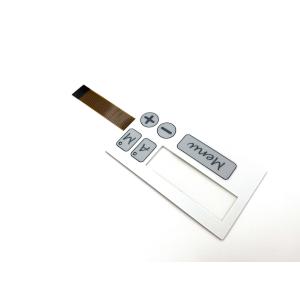 Buy cheap Small LED Light Membrane Control Panel With Scratch Coating Polycarbonate from wholesalers
