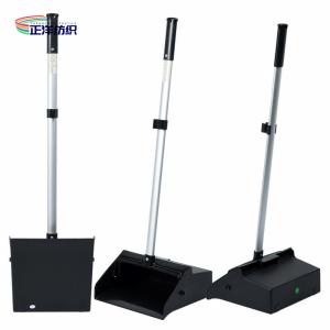 Buy cheap 91cm Broom Dustpan Set Aluminum Telescopic Handle Industrial Windproof Lobby from wholesalers