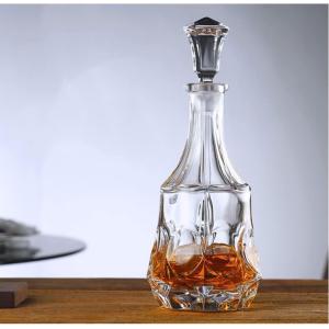 Buy cheap Glass Collar 200ml 500ml Screen Printing Clear and Frosted Flat Coffee Bottle from wholesalers