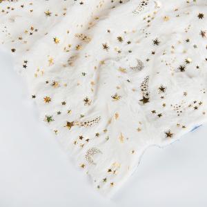 Sparkling Sequins Chuck Plush Fabric Perfect for Loungewear Apparel and Home