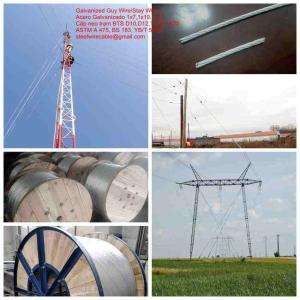 Buy cheap Messenger strand for telephone and CATV lines from wholesalers