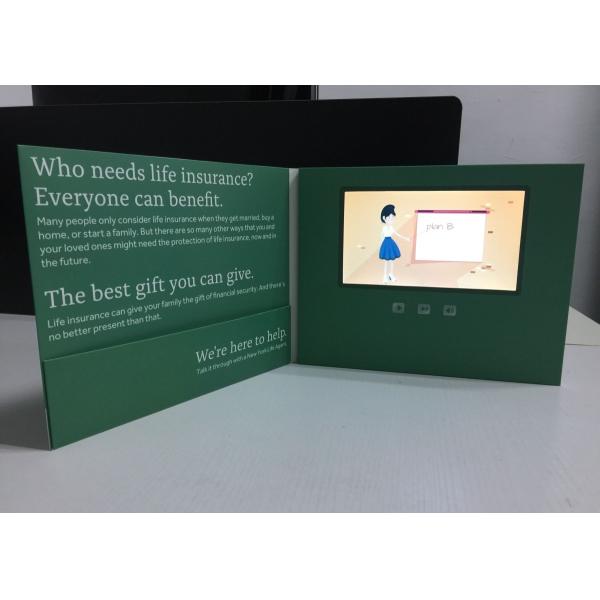 Buy cheap Creative Video Card Mailer HD Advertising For Insurance Education from wholesalers