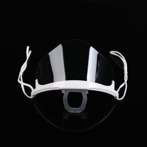 Buy cheap Reusable Sanitary Transparent Plastic Mouth Cover from wholesalers