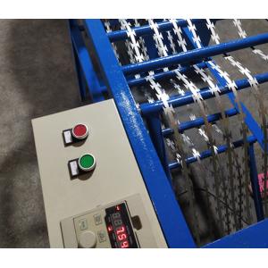 0.5mm Blade BTO-22 30cm Razor Wire Making Machine