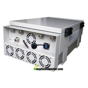 Buy cheap 75w 5 Channels High Power Prison Jail Signal Jammer Blocker Jam GSM DCS 3G 4G Wifi Signals Range Up To 100m With DC27V from wholesalers