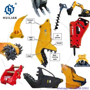 Buy cheap Powerful Hydraulic Pulverizer Concrete Demolition Stone Crusher Demolition Machine Shear For 10 15 20 25 30T Excavator from wholesalers