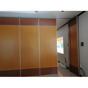 Ballroom Sliding Folding Partition Modular Acoustic Room Dividers Customized