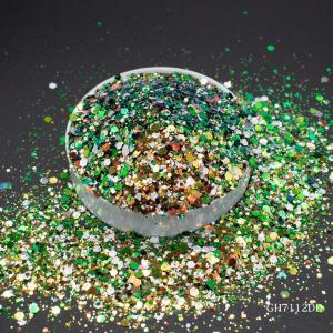 Diamonds Chameleon Glitter Flakes Mixed Photorefractive Chunky Paillette
