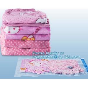 clothing vacuum seal storage bag, Vacuum storage bag for bedding and clothes,
