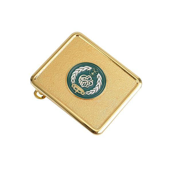 Quality Metal Locket Military Style Belt Buckles Electroplate Die Casting for sale