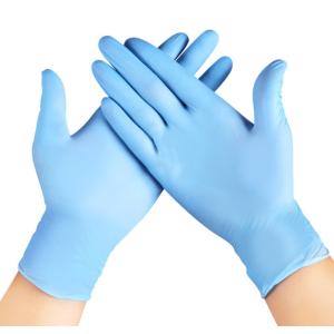 Buy cheap High Strength Nitrile Work Gloves Excellent Tactile Sensitivity Punctures resistance from wholesalers