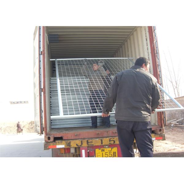 Buy cheap Anti Rust Temporary Fence Panels Galvanized Construction Fencing Removable from wholesalers