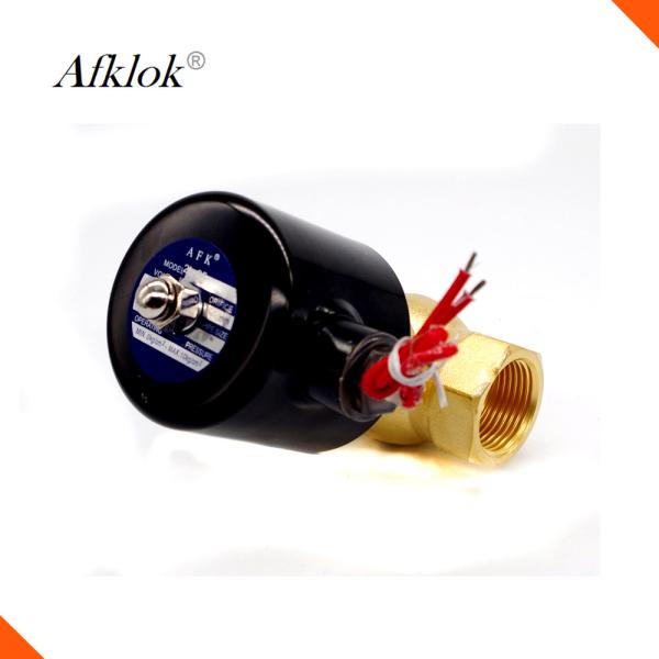 26W 1-1/4" Steam Solenoid Valve 220v Ac Liqiud Gas Steam Media AC380V 220V 36V