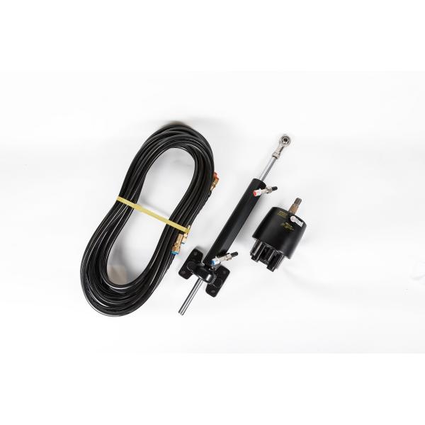 Quality Winibo WQWJ Inboard Hydraulic Steering Kit With Helm Pump, Compact Cylinder, Tubing For Engines Up To 150hp for sale