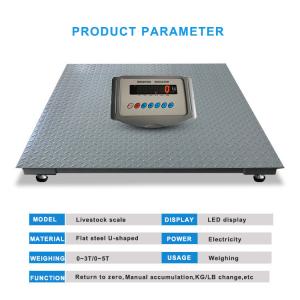 Buy cheap High Precision 500g Floor Scale for Industrial Animal Weighing in Livestock Industry from wholesalers