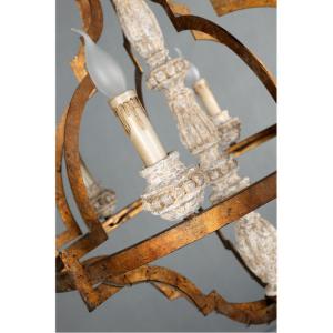 Buy cheap Wood lantern chandelier pendant Lights Fixures (WH-CI-60) from wholesalers