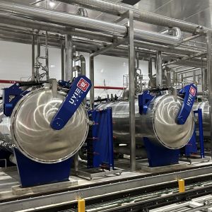 Continuous Operation Fully Automatic Sterilizer Autoclave Sterilization Retort