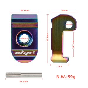 Buy cheap Stainless Steel Thickened Folding Hook Electric Scooter M365 Pro 1S Durable Single Card Pin Replacement from wholesalers