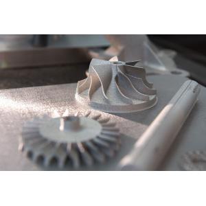 Radial Array Turbine Blade Assembly 3D Printing Parts With Integrated Support