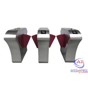 CE Approved Flap Barrier Gate With IR Sentor Function To Prevent Pinch /