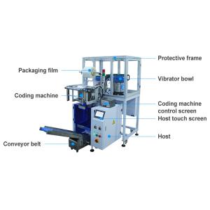 Buy cheap Nut Bolt Washer Screw hardware packaging Machine Counting Packaging Machine from wholesalers