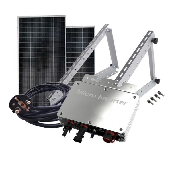 Quality Silver Micro Inverter Solar Panel for sale