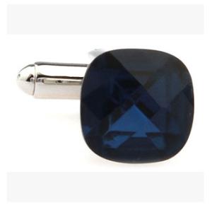 Versatile Crystal Zinc Alloy Cufflinks Practical Personalized Business Gifts