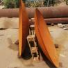 Buy cheap 120cm Decoration Large Corten Steel Water Bowl For Garden Water Feature from wholesalers