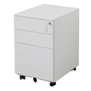 Buy cheap Modern 3-Drawer Steel Office Furniture Mobile Pedestal File Cabinet Key Lock product