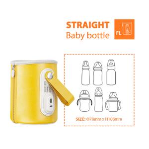 Buy cheap PU Handheld Infant Milk Warmer 9 - 11oz Straight USB Portable Bottle Warmer from wholesalers