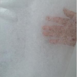 100% PVA Non Woven Water Soluble Fabric Stabilizer 36 To 60 Inches Width