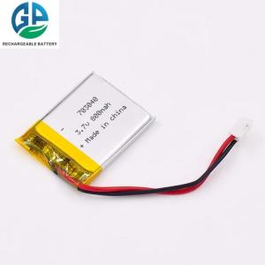 Buy cheap Kc 703040 3.7v 800ma Lithium Polymer Battery Pack Rechargeable from wholesalers